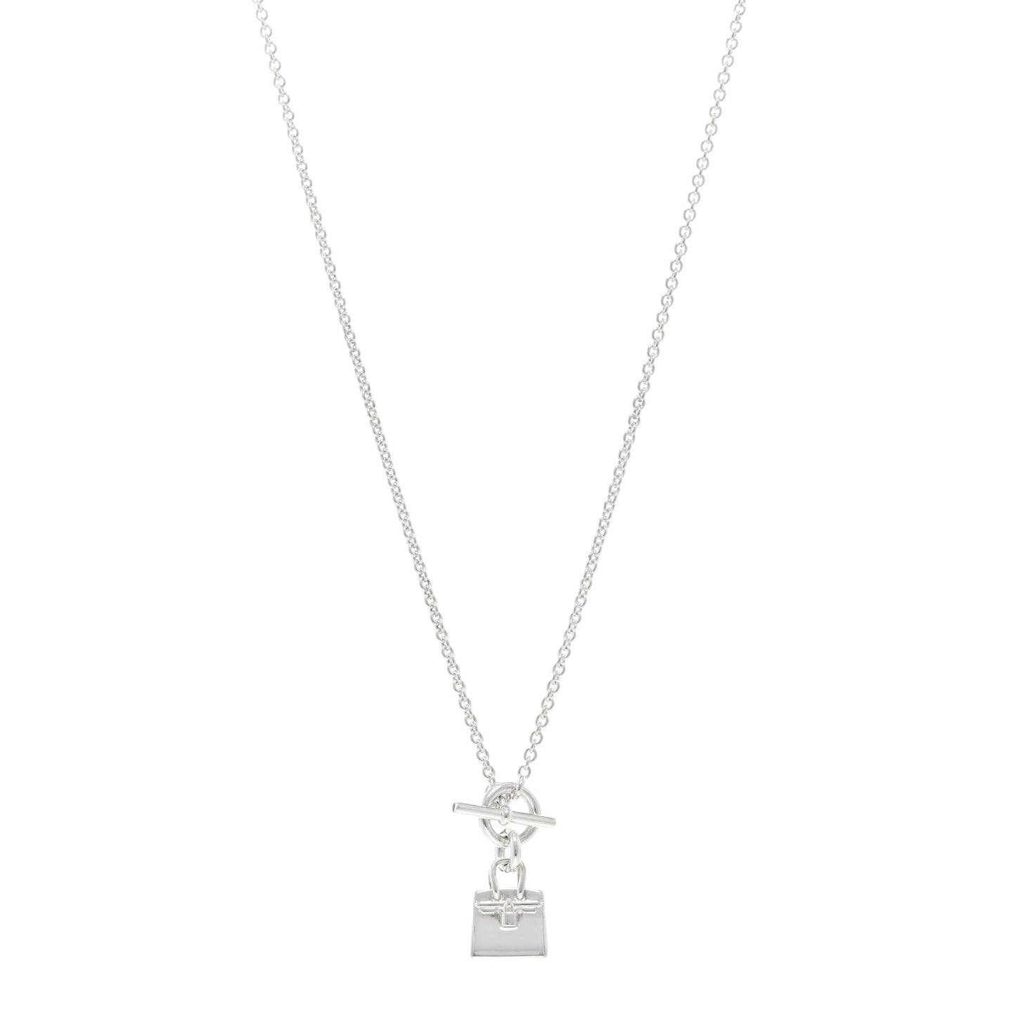 Sterling Silver Birkin Amulette Pendant Necklace