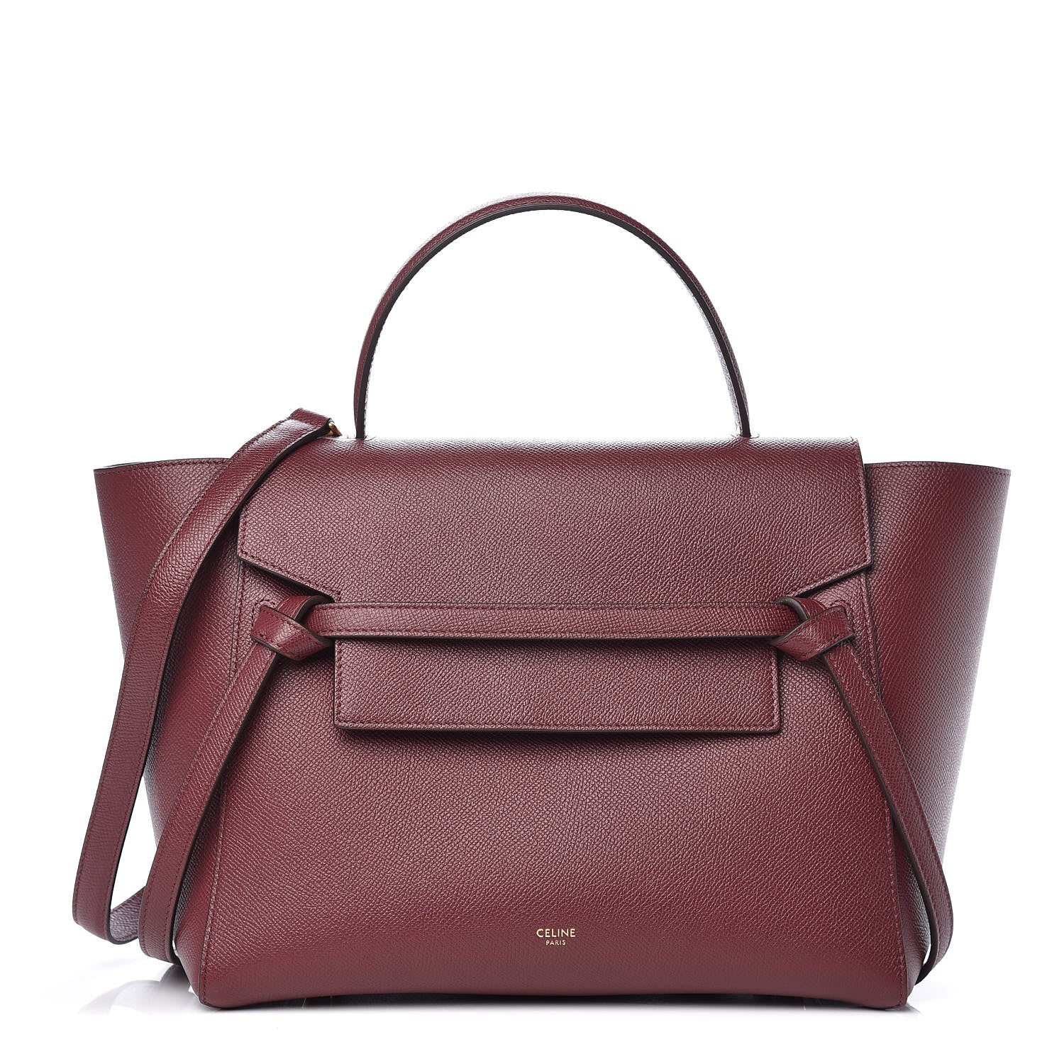 Celine Grained Calfskin Mini Belt Bag Light Burgundy 1 of 7