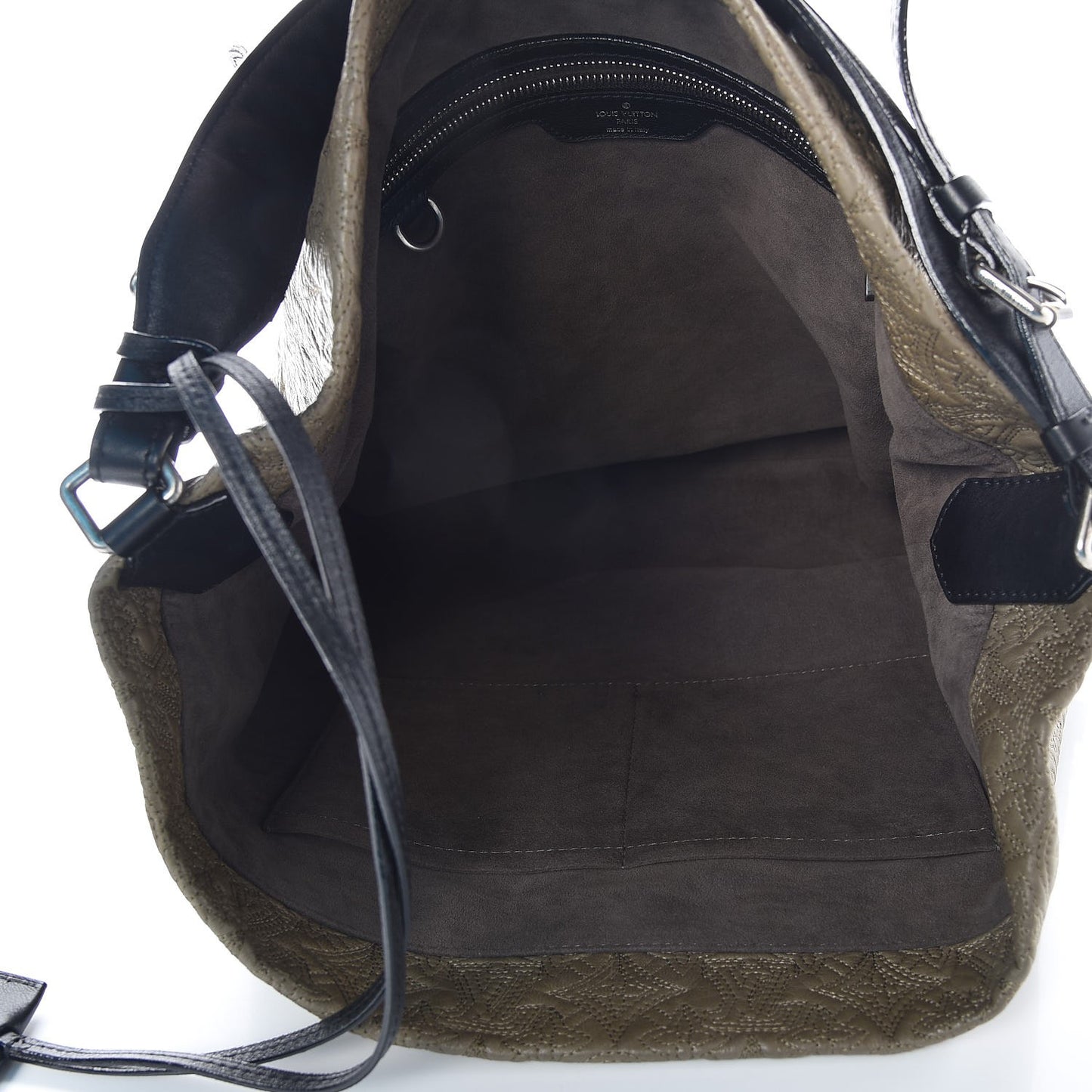 Monogram Lambskin Antheia Hobo PM Olive