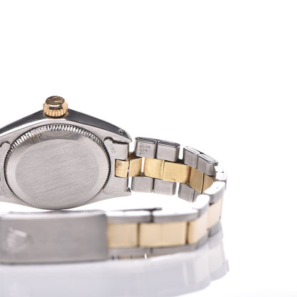 Rolex Stainless Steel 14K Yellow Gold 25mm Oyster Perpetual Watch Zephyr 6724 6 of 8