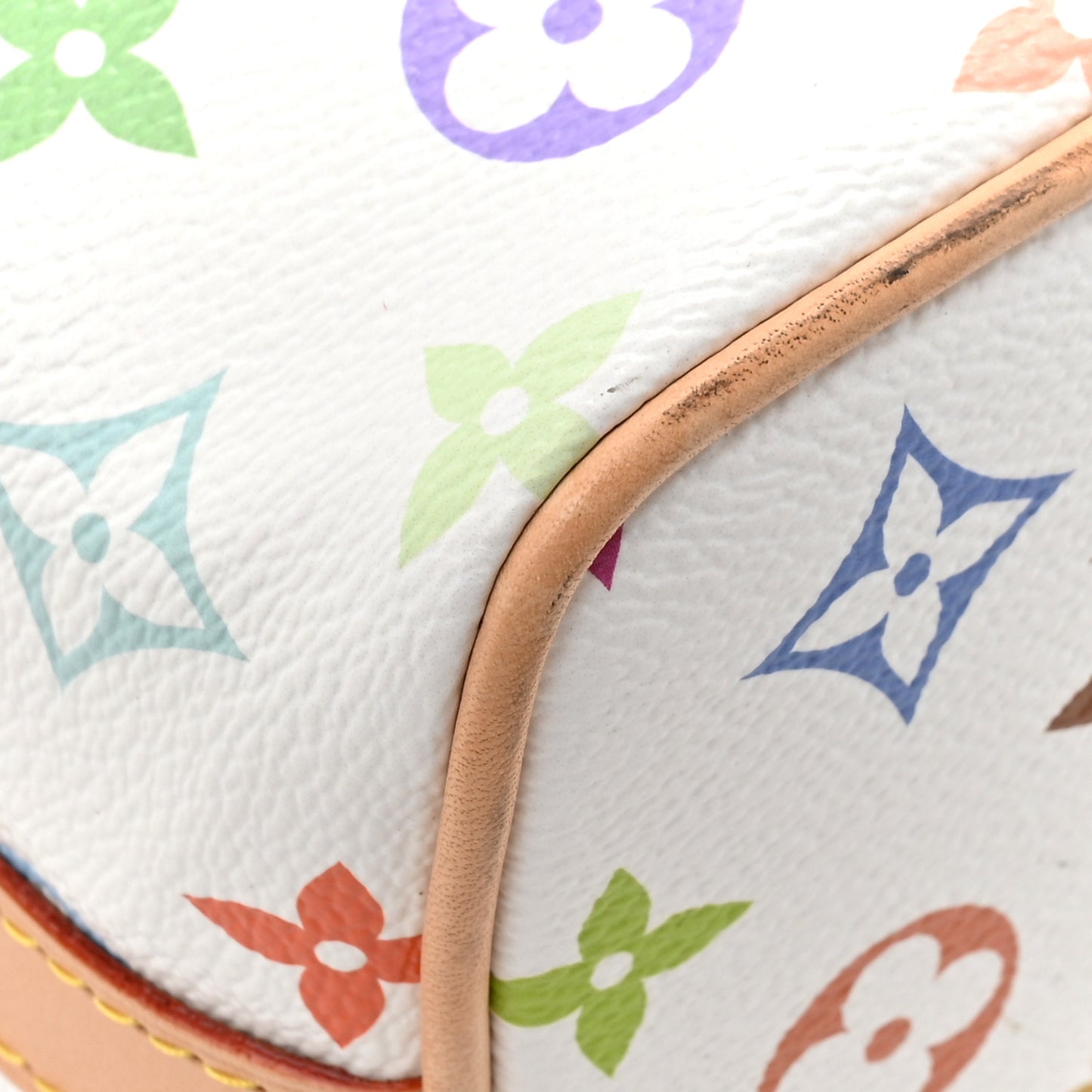 LV x TM Monogram Multicolor Cruiser Toiletry Bag White