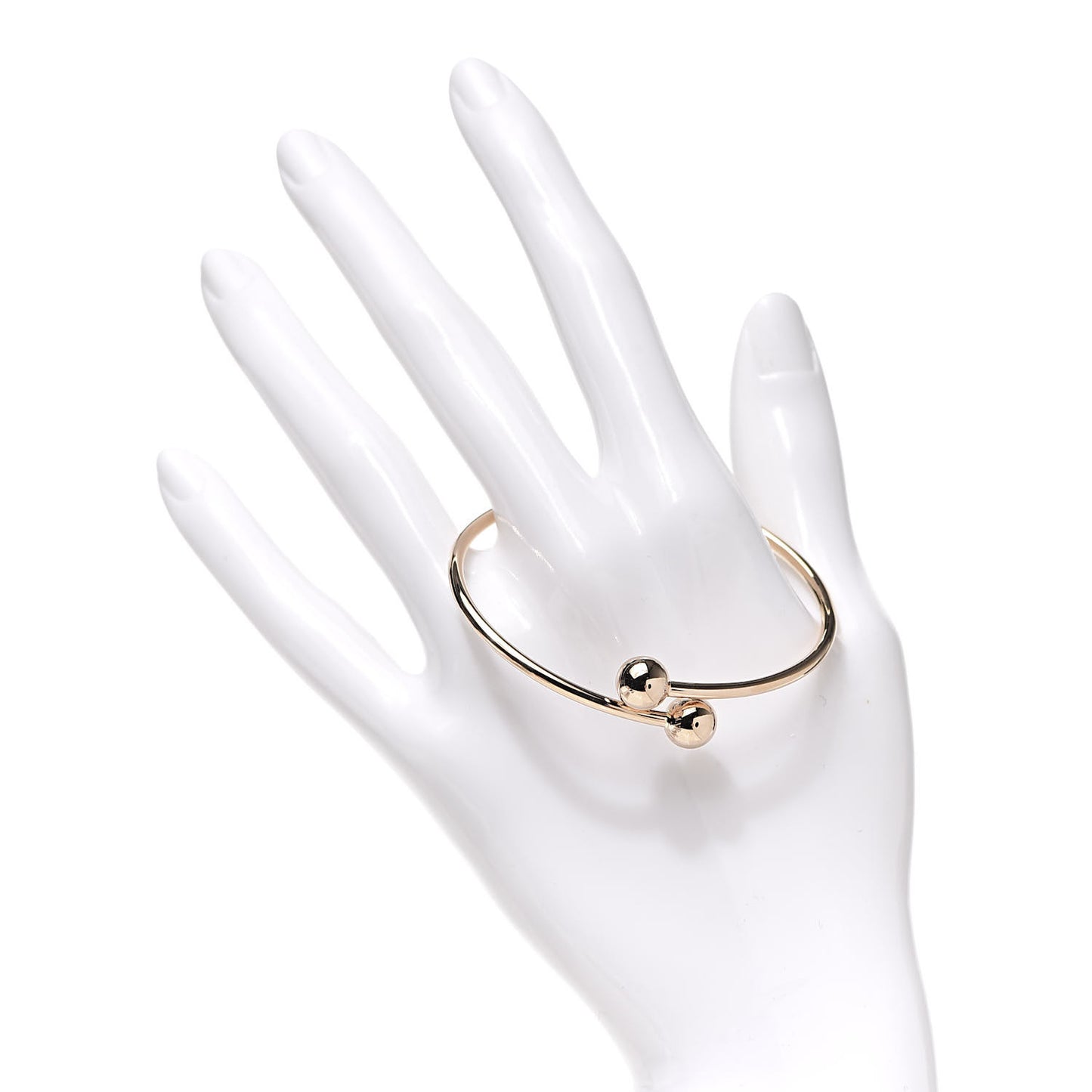 18K Rose Gold 8mm HardWear Ball Bypass Bracelet