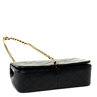 Chanel Lambskin Quilted Small Single Flap Black 3 of 4
