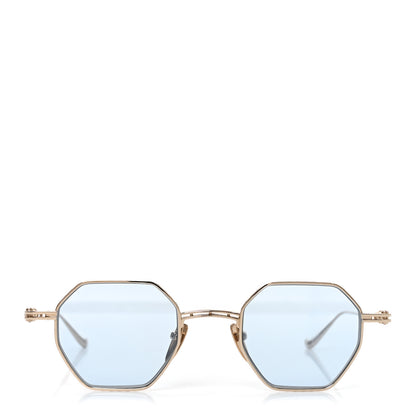Chrome Hearts Metal Evaculation Sunglasses Gold Blue 2 of 7