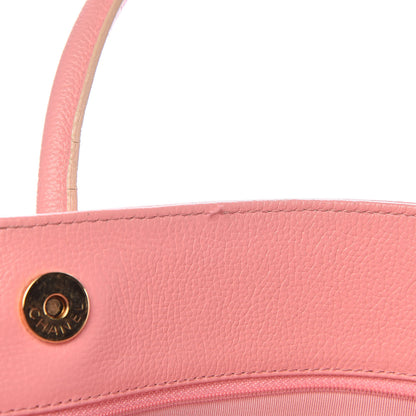 Chanel Calfskin Cerf Shopper Tote Pink 8 of 23