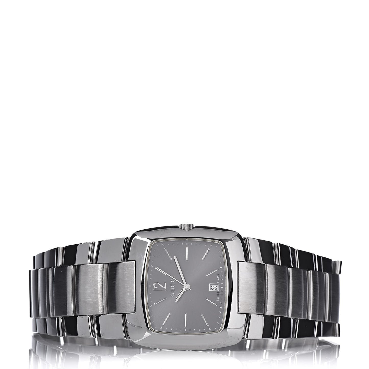 Stainless Steel 34mm 8500M Quartz Watch Grey