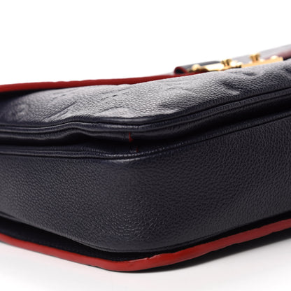 Louis Vuitton Empreinte Pochette Metis Marine Rouge 6 of 12