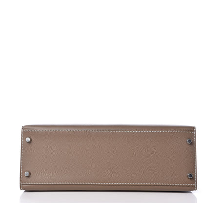 Hermes Epsom Kelly Sellier 32 Etoupe 6 of 35
