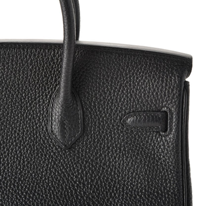 Hermes Togo Birkin 25 Black 35 of 36
