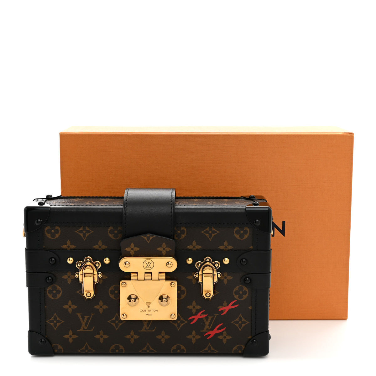 Louis Vuitton Monogram Petite Malle Black 11 of 11