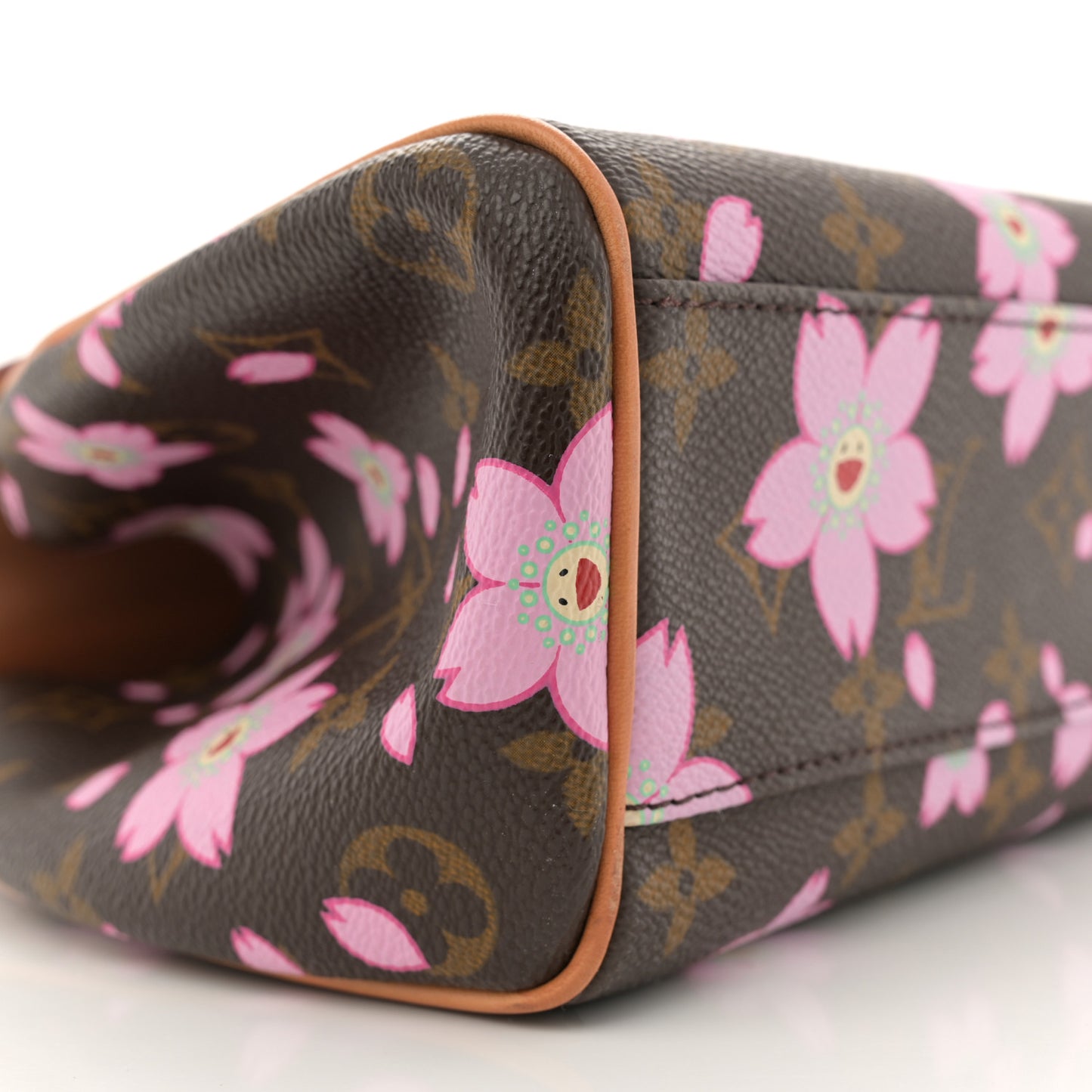 Monogram Cherry Blossom Sac Retro Bag Brown