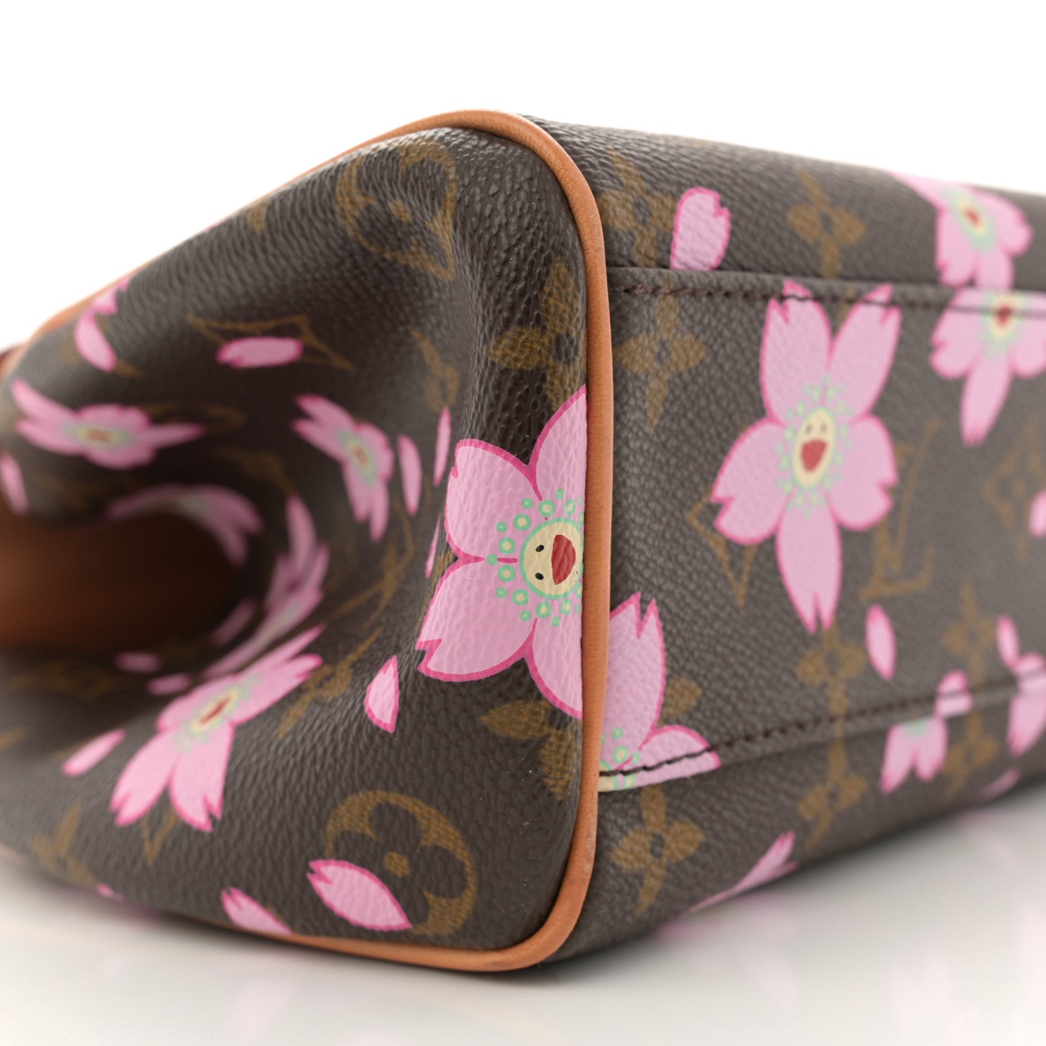 Louis Vuitton Monogram Cherry Blossom Sac Retro Bag Brown 8 of 10