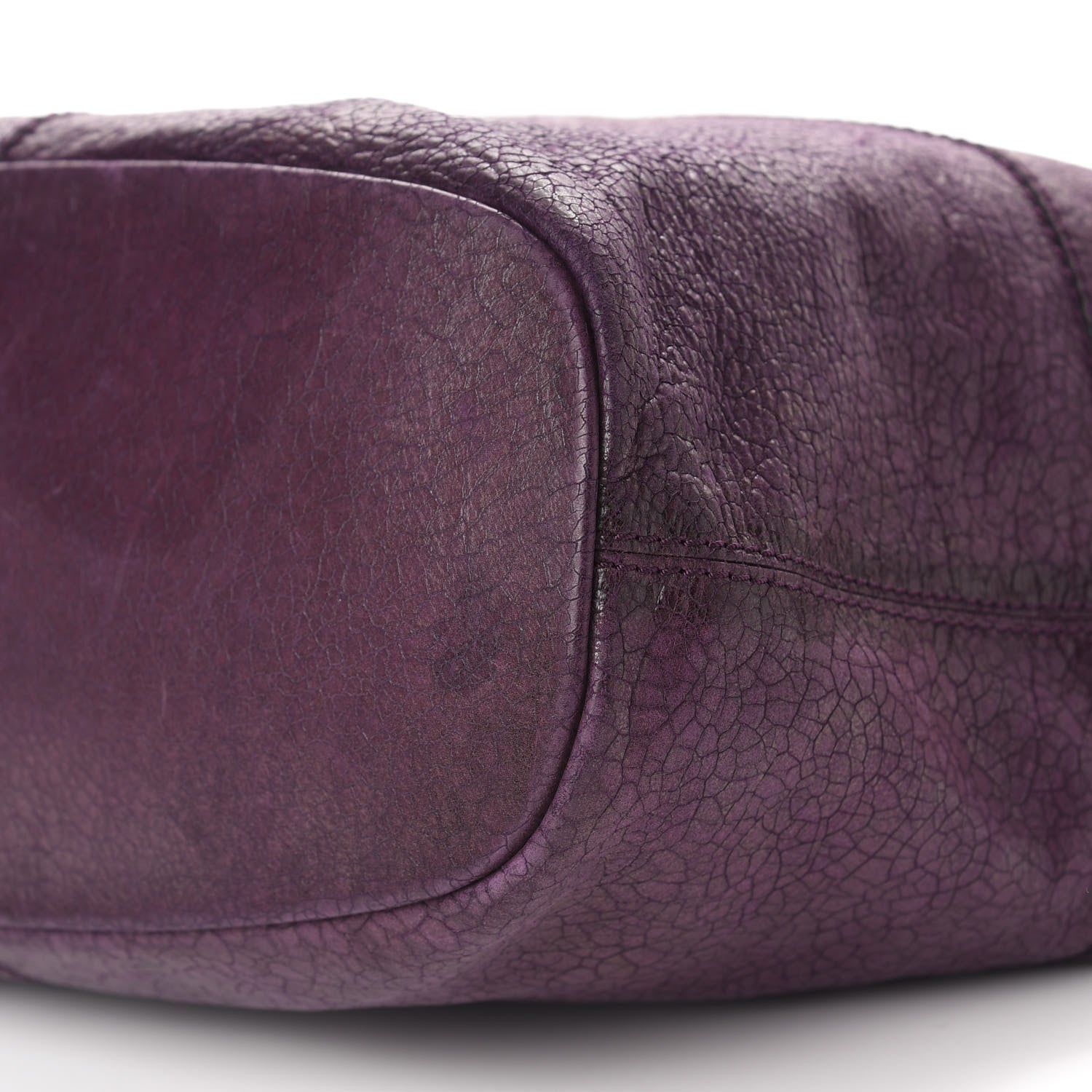 Givenchy Crackled Calfskin Medium Nightingale Aubergine 7 of 18