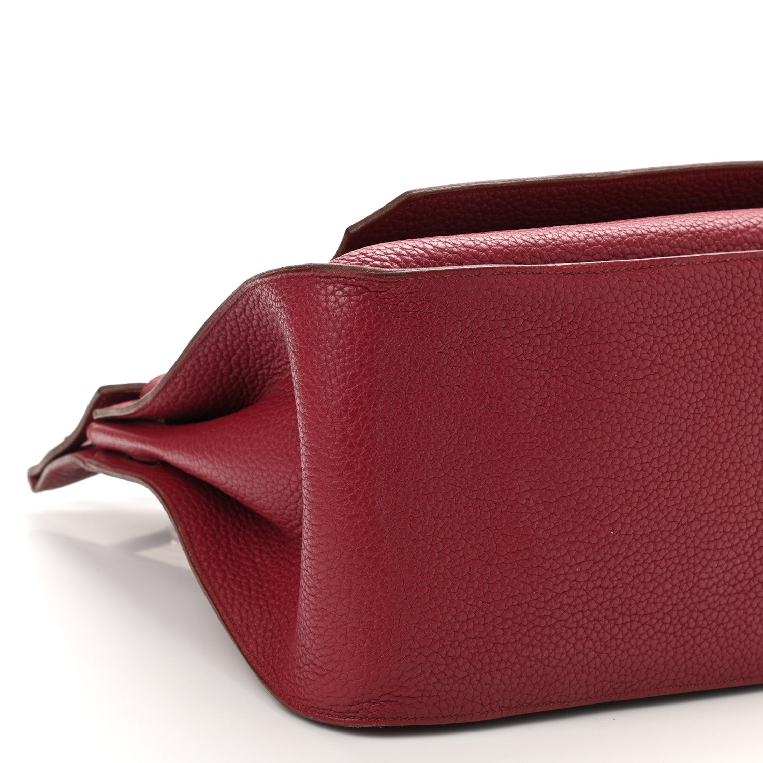 Hermes Taurillon Clemence Jypsiere 34 Rubis 9 of 15