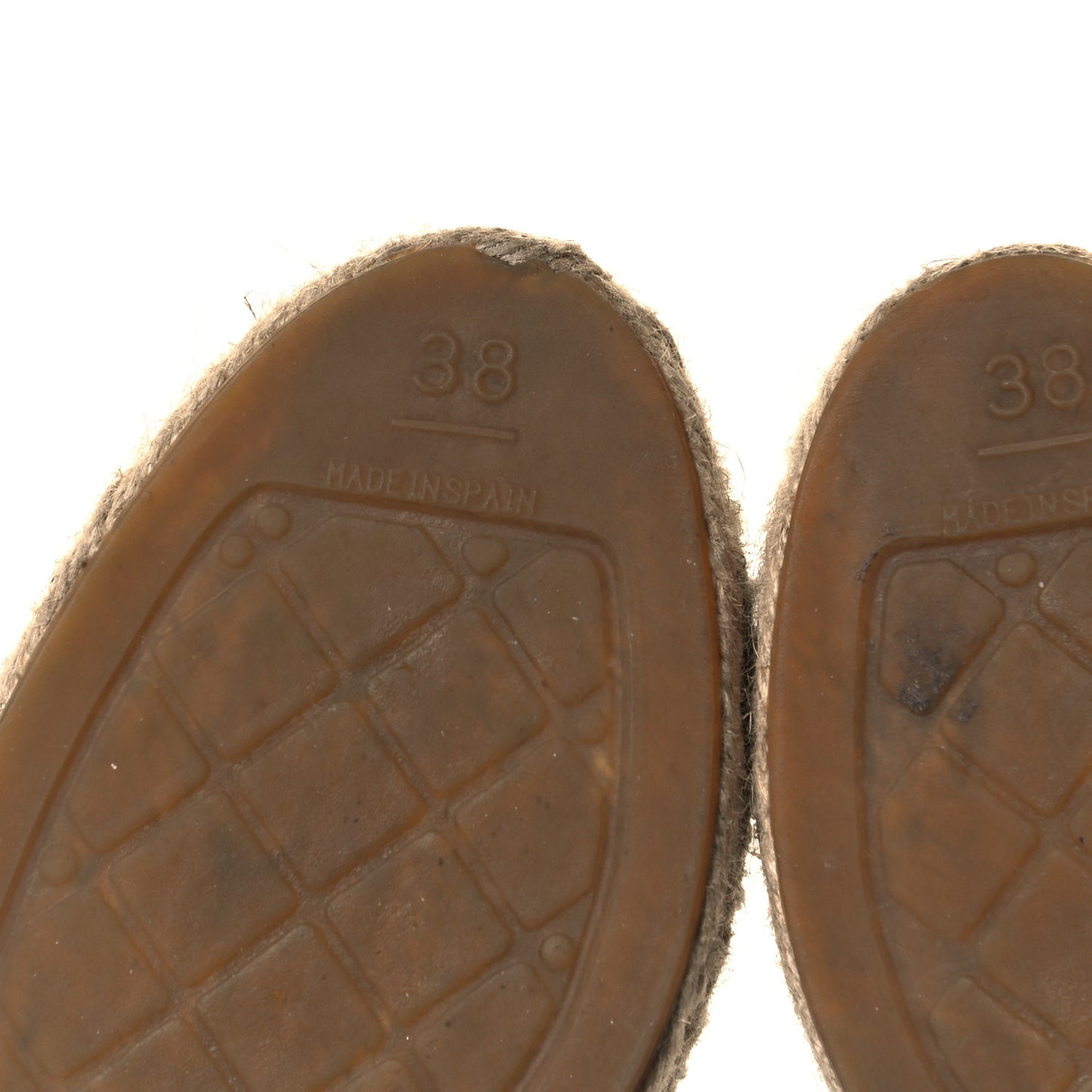 Lambskin CC Espadrilles 38 Black
