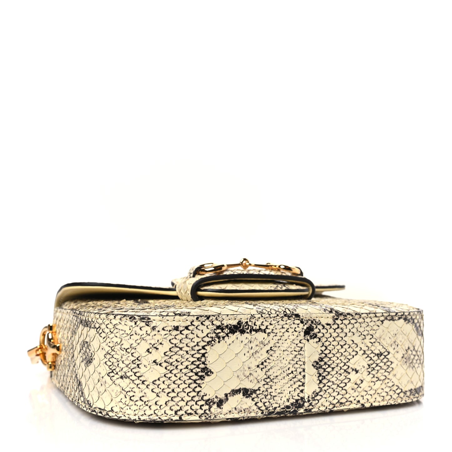 Snakeskin Web Mini Horsebit 1955 Shoulder Bag New Rock