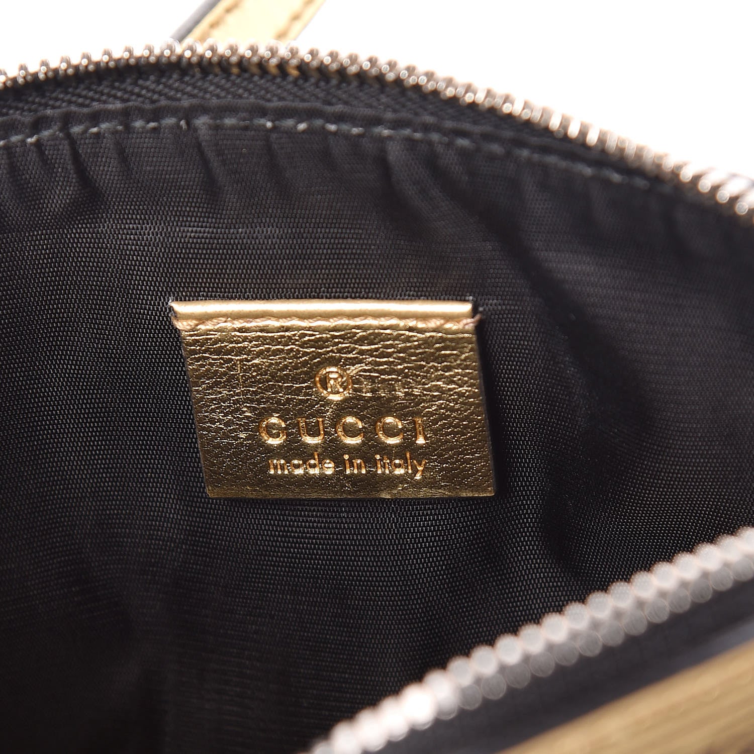 Gucci X SEGA Calfskin GUCCY Stars Mini Dome Shoulder Bag Gold 8 of 11