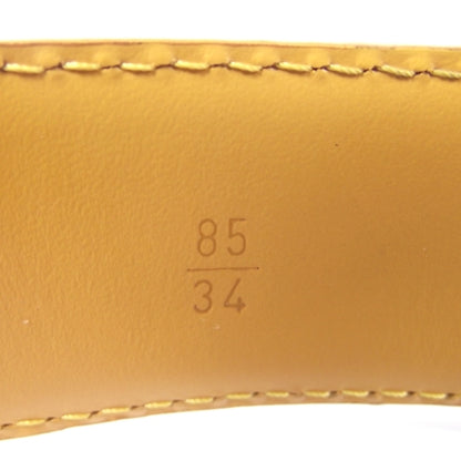 Louis Vuitton Epi Classique Belt Yellow 85/34 4 of 5