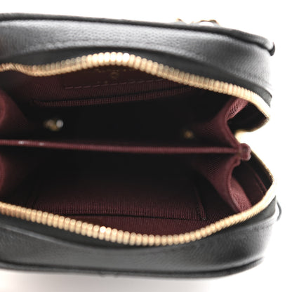 Chanel Caviar Quilted Phone Holder Wallet On Chain WOC Black 4 of 8
