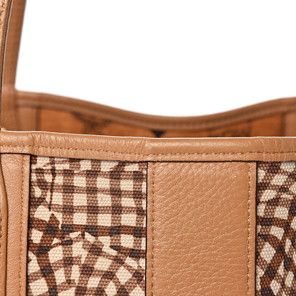 MCM Visetos Medium Liz Reversible Shopper Tote Cognac 12 of 17