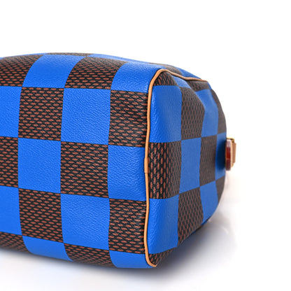Louis Vuitton Damier Pop Speedy Bandouliere 25 Blue 8 of 8