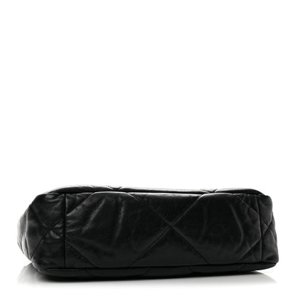 Chanel Goatskin Quilted Medium Chanel 19 Flap Black 4 of 13