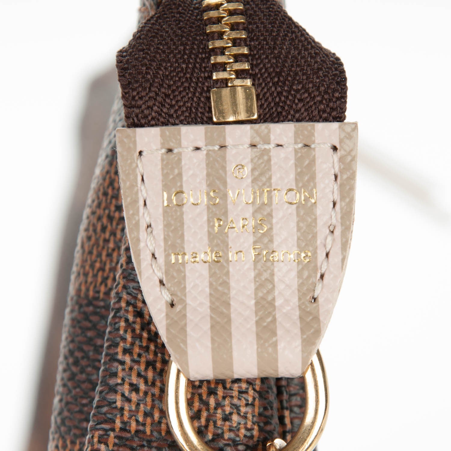 Louis Vuitton Damier Ebene Trunks and Locks Mini Pochette Accessories 7 of 17