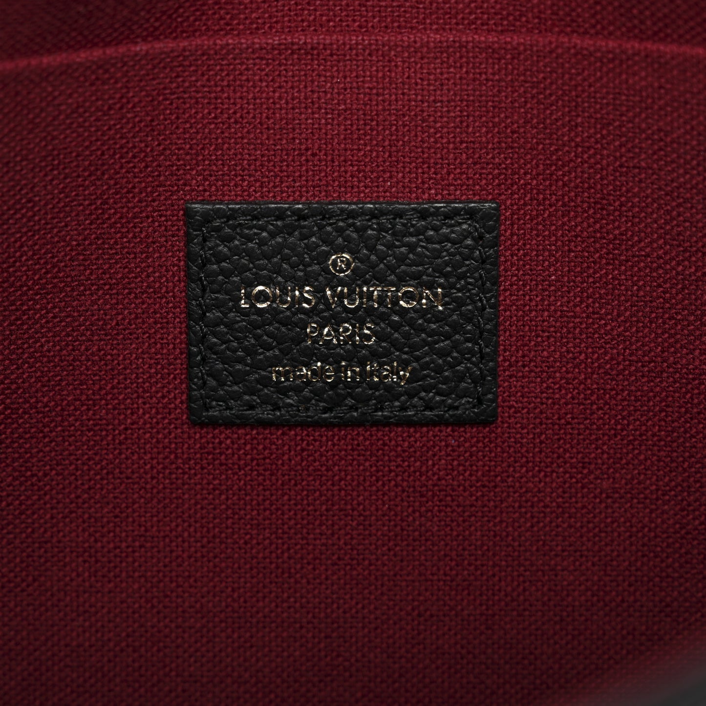 Empreinte Monogram Giant Felicie Pochette Black Beige