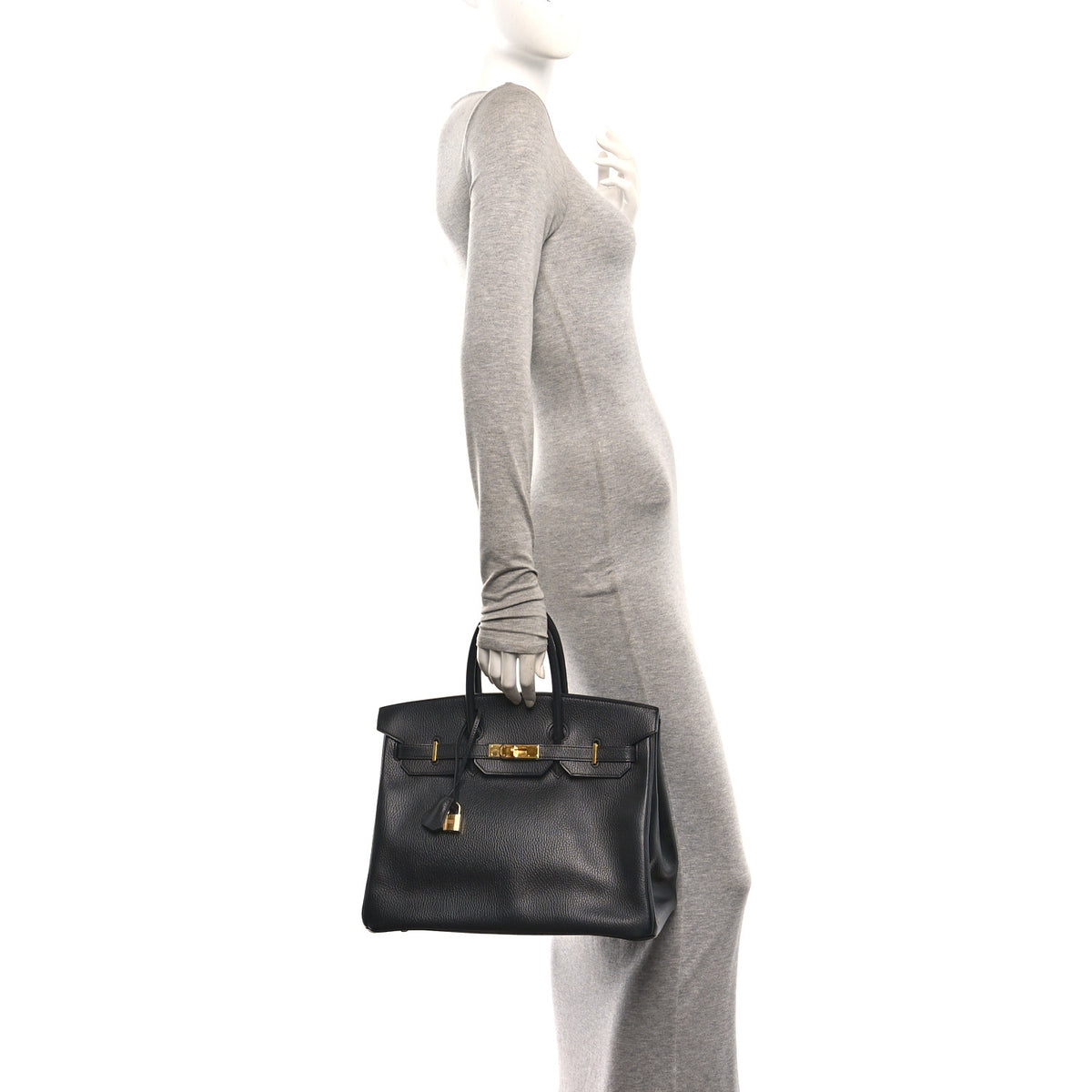 Hermes Ardennes Birkin 35 Black 2 of 12