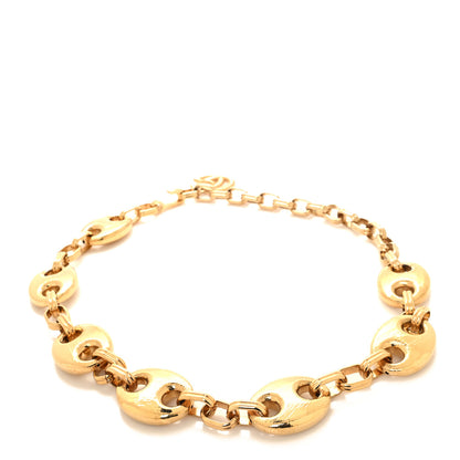 Gucci Textured Chain Marina Belt Gold 2 of 4
