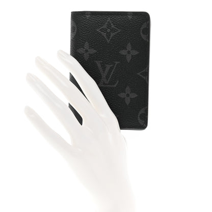 Louis Vuitton Monogram Eclipse Pocket Organizer NM 2 of 9