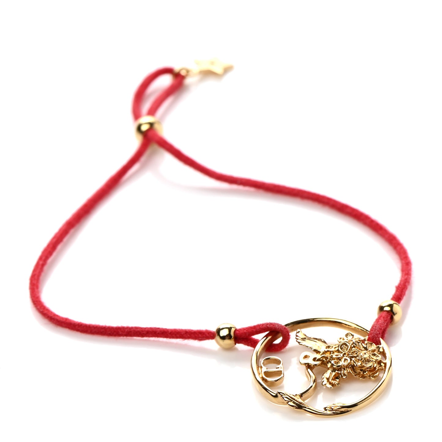 Diorelita Chinese New Year Pig Bracelet Red