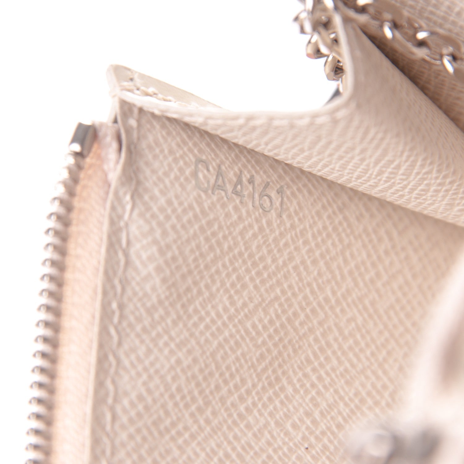 Louis Vuitton Epi Key Pouch Ivory 7 of 7