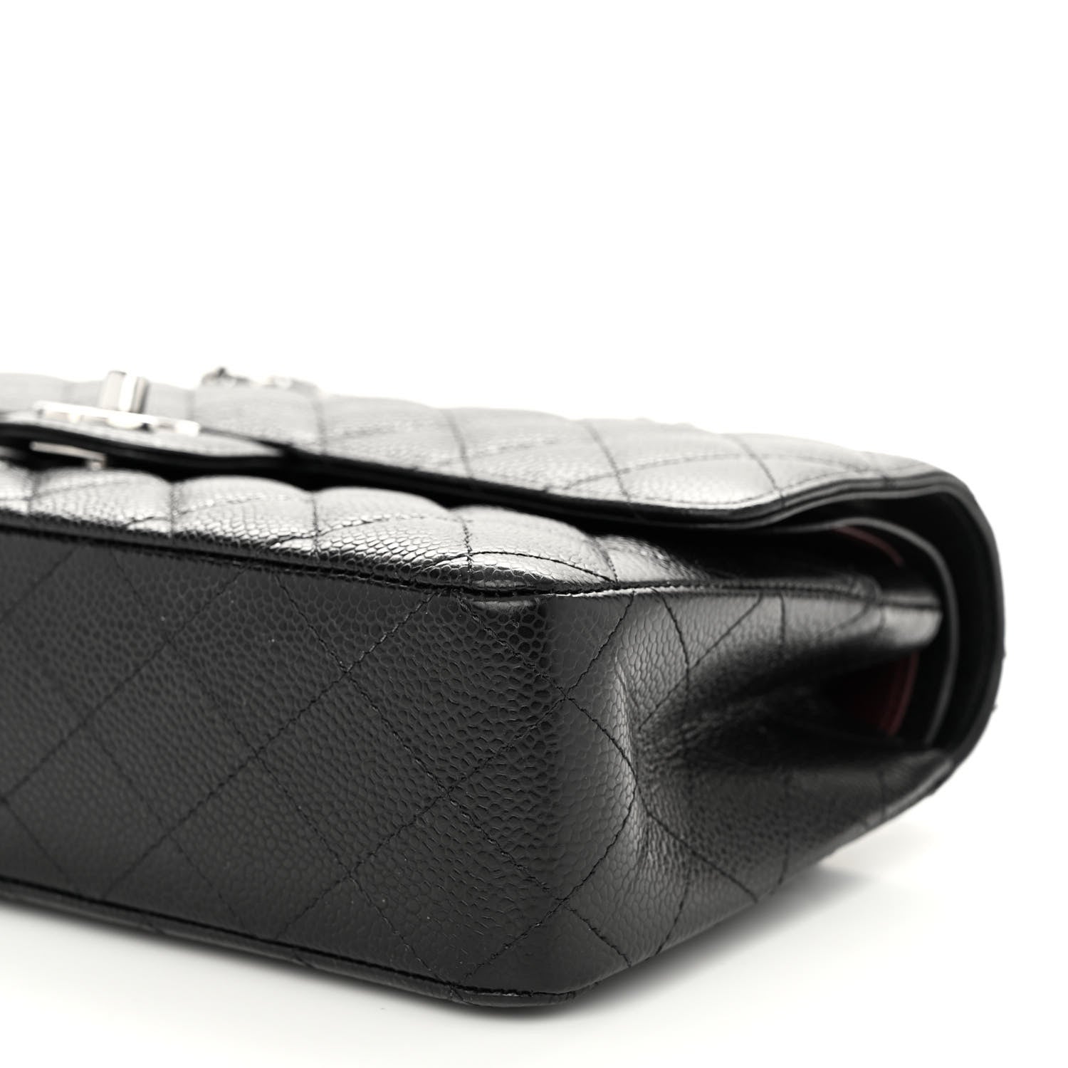 Chanel Caviar Quilted Medium Double Flap Black 10 of 10