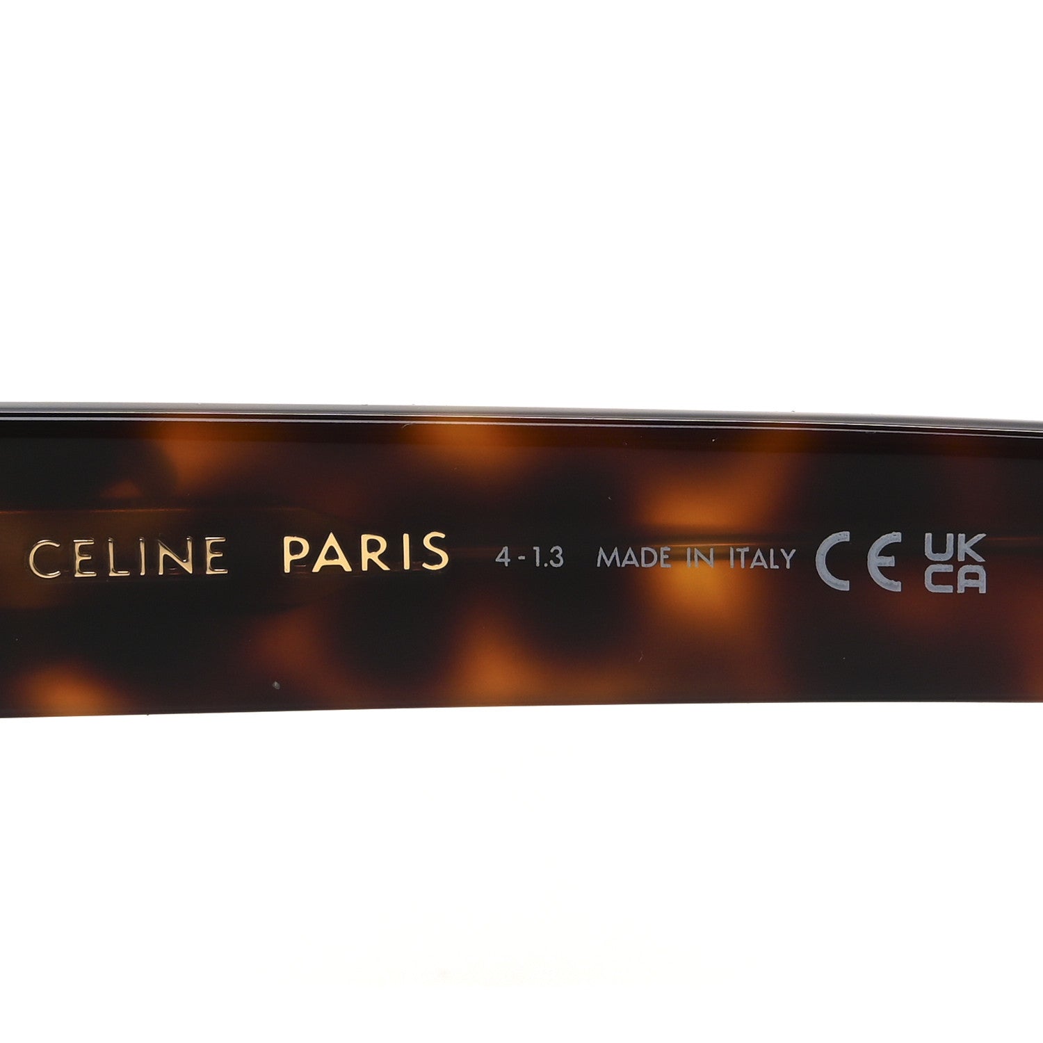 Celine Acetate Triomphe 01 Sunglasses CL 40194U Tortoise 5 of 6