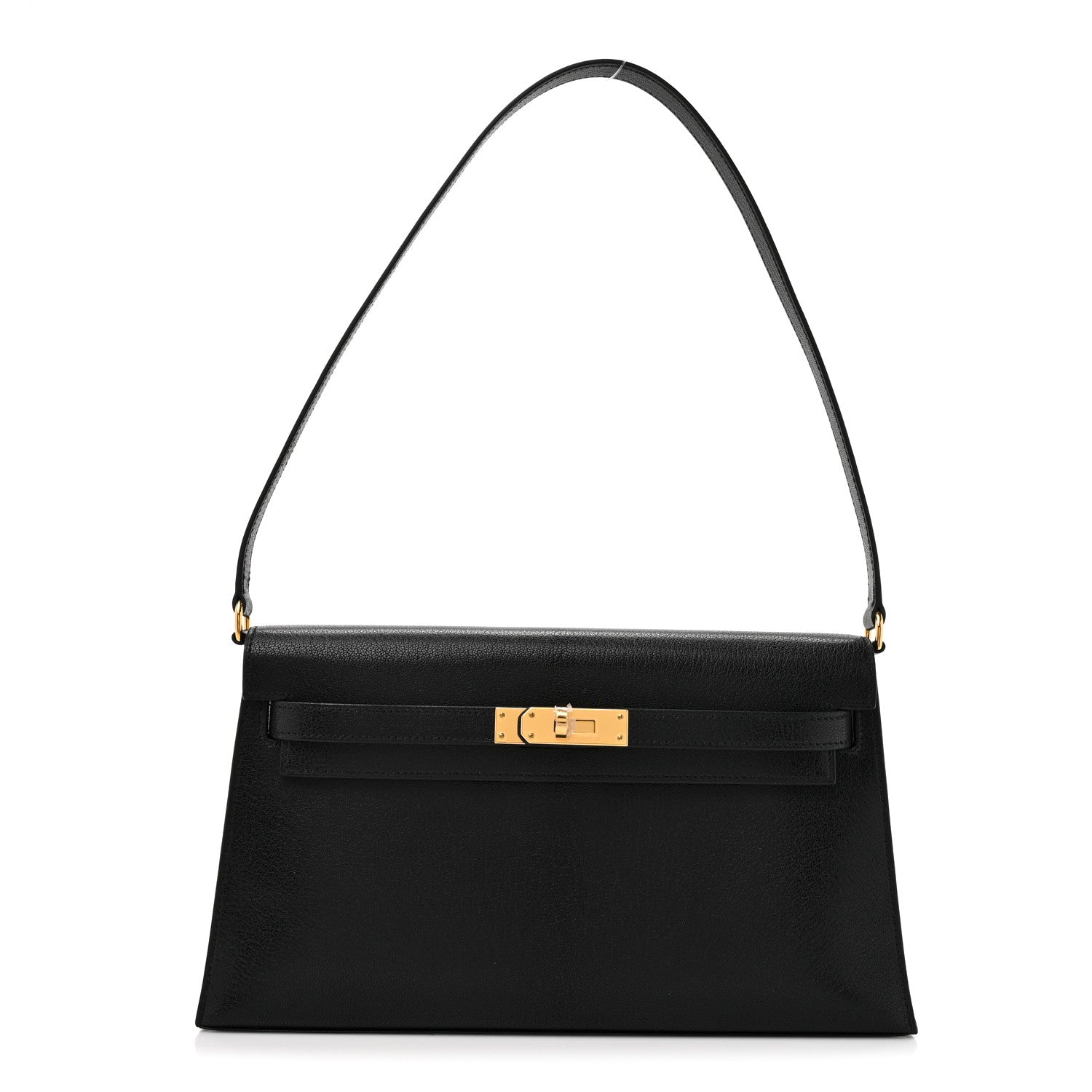 Hermes Chevre Chamkila Kelly Elan Black 1 of 11