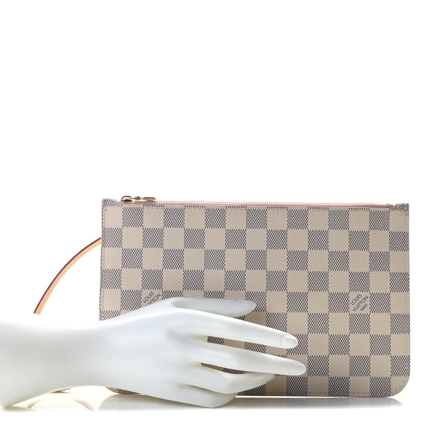 Damier Azur Neverfull MM GM Pochette Rose Ballerine