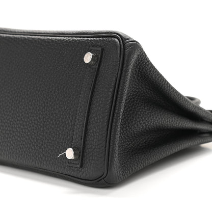 Hermes Togo Birkin 25 Black 10 of 13