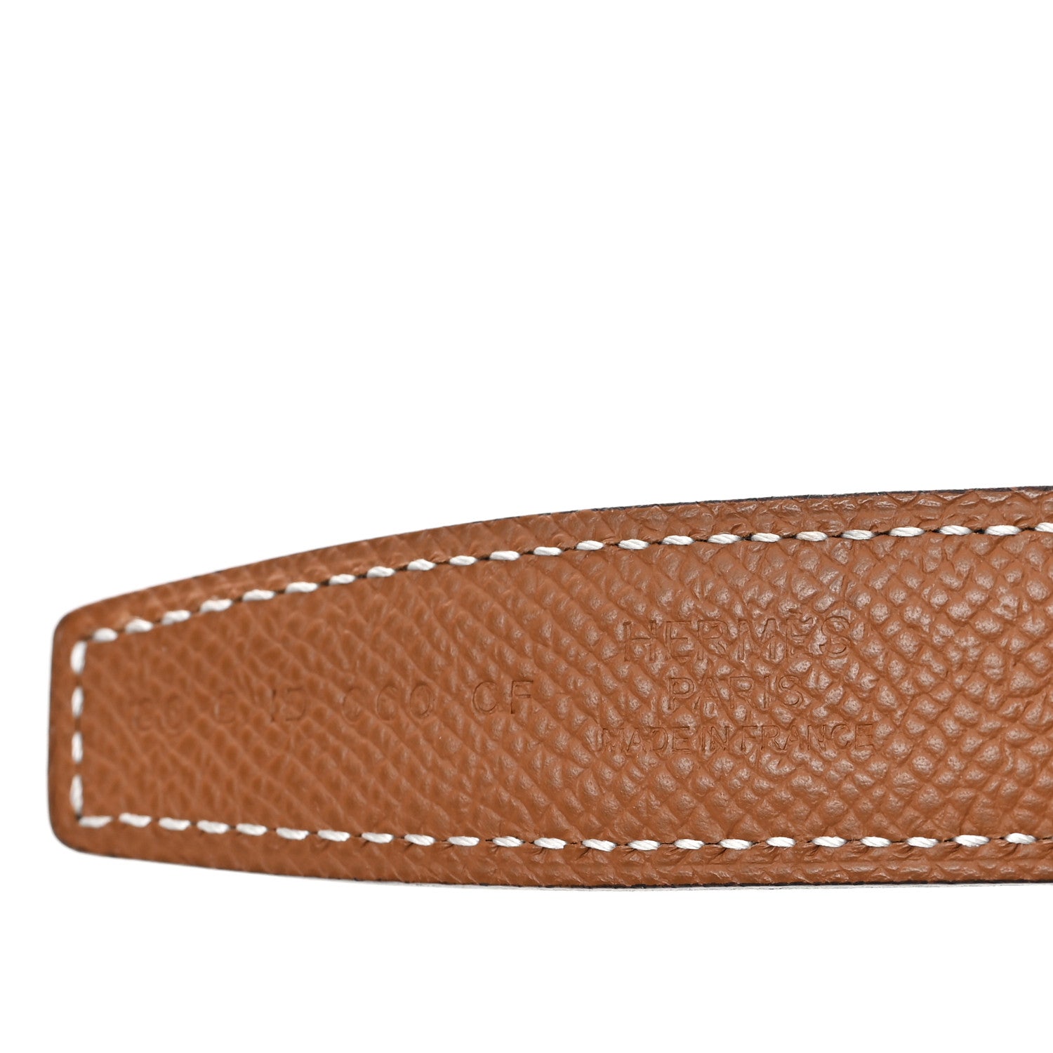 Hermes Epsom Swift 24mm Collier De Chien CDC Belt  80 32 Gold Black 3 of 6