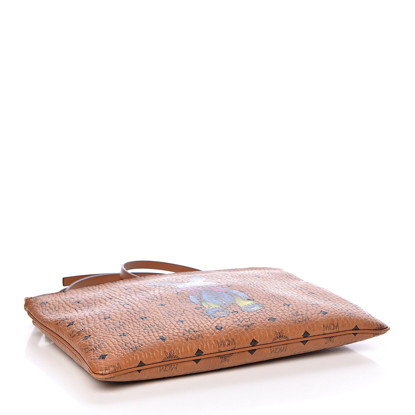 Visetos Rabbit Crossbody Pouch Cognac