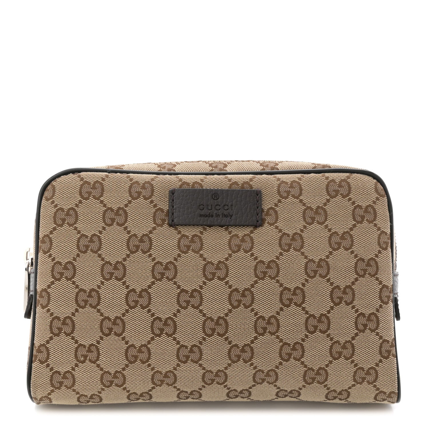 Gucci Monogram Belt Bag Dark Brown 1 of 10