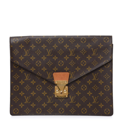 Louis Vuitton Monogram Porte-Documents Senateur Document Holder 1 of 12