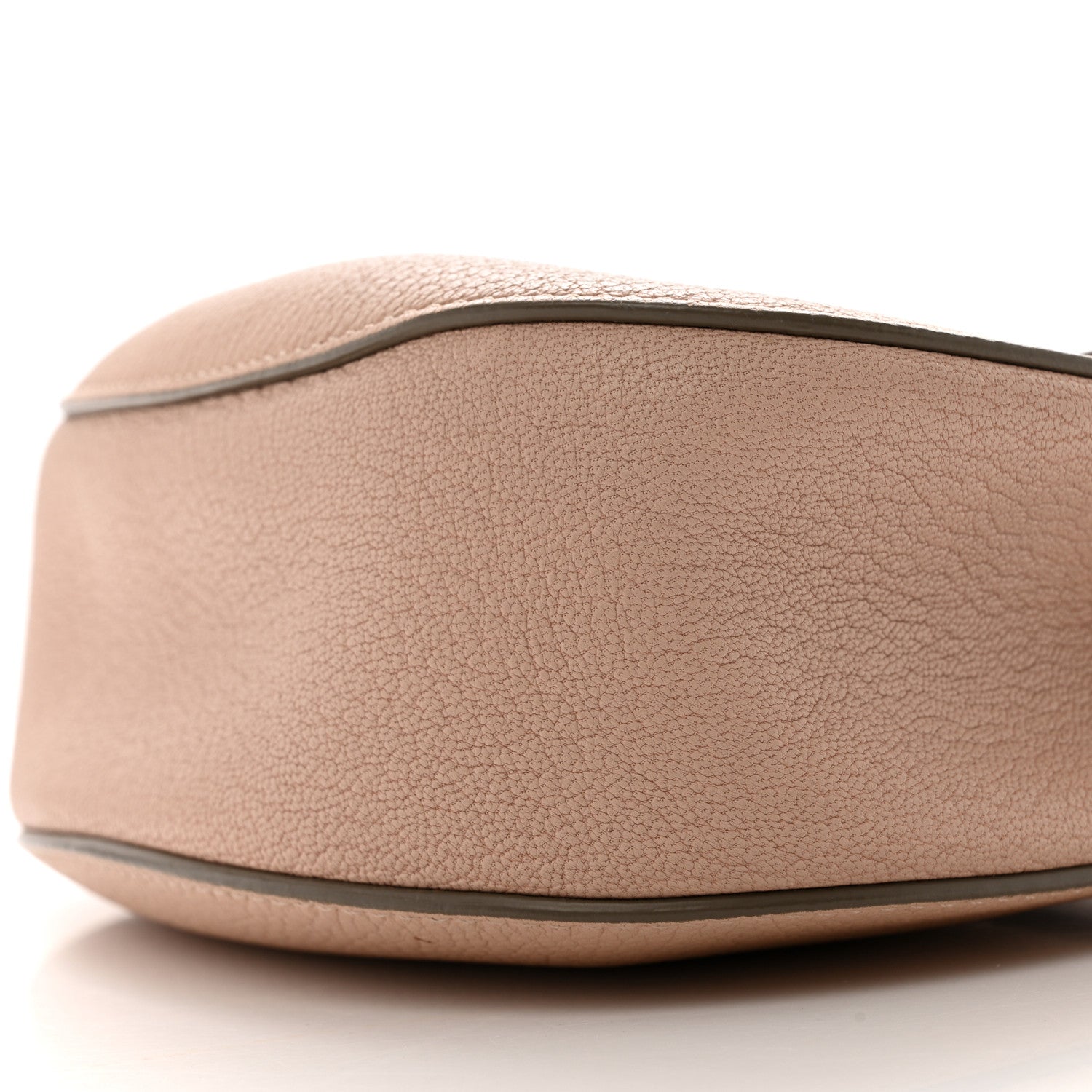 Chloe Grained Lambskin Mini Drew Shoulder Bag Cement Pink 9 of 13