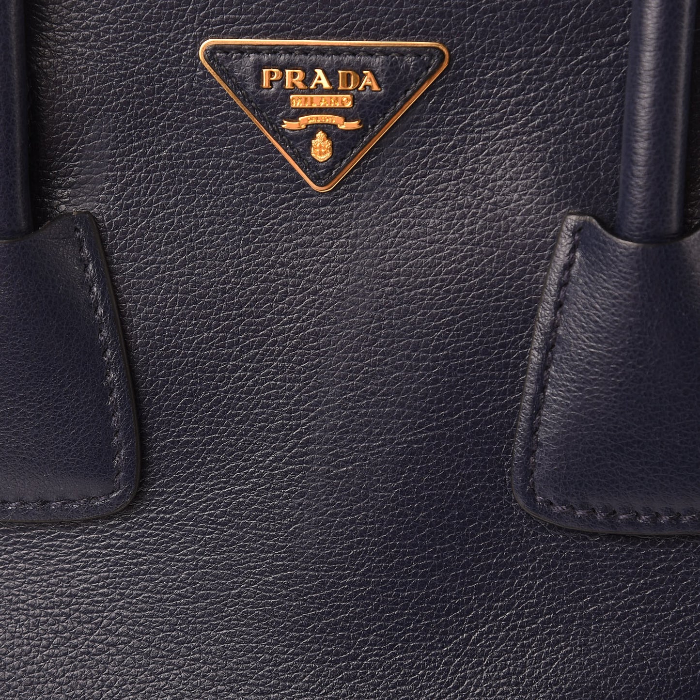 Glace Calfskin Twin Pocket Tote Baltico