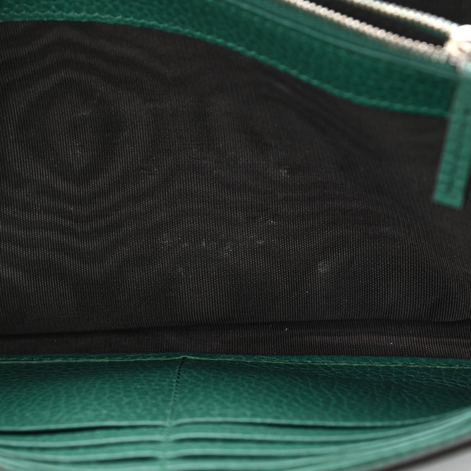 Gucci Calfskin Mini Dionysus Chain Wallet Emerald 10 of 10