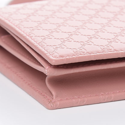Gucci Microguccissima Crossbody Wallet Soft Pink 7 of 10