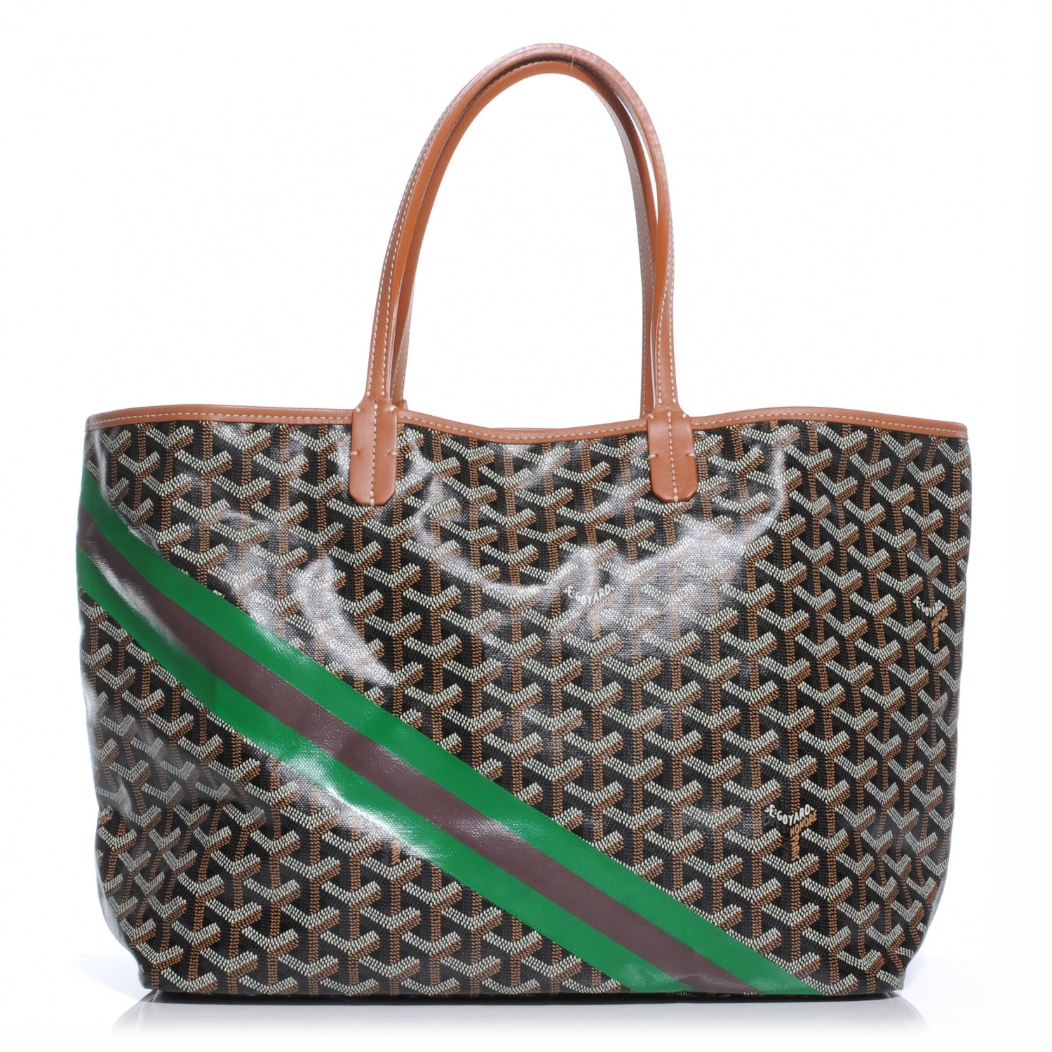 Goyard Goyardine Saint Louis PM Black Gold 1 of 9