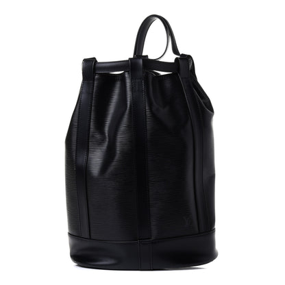 Louis Vuitton Epi Randonnee PM Black 2 of 12