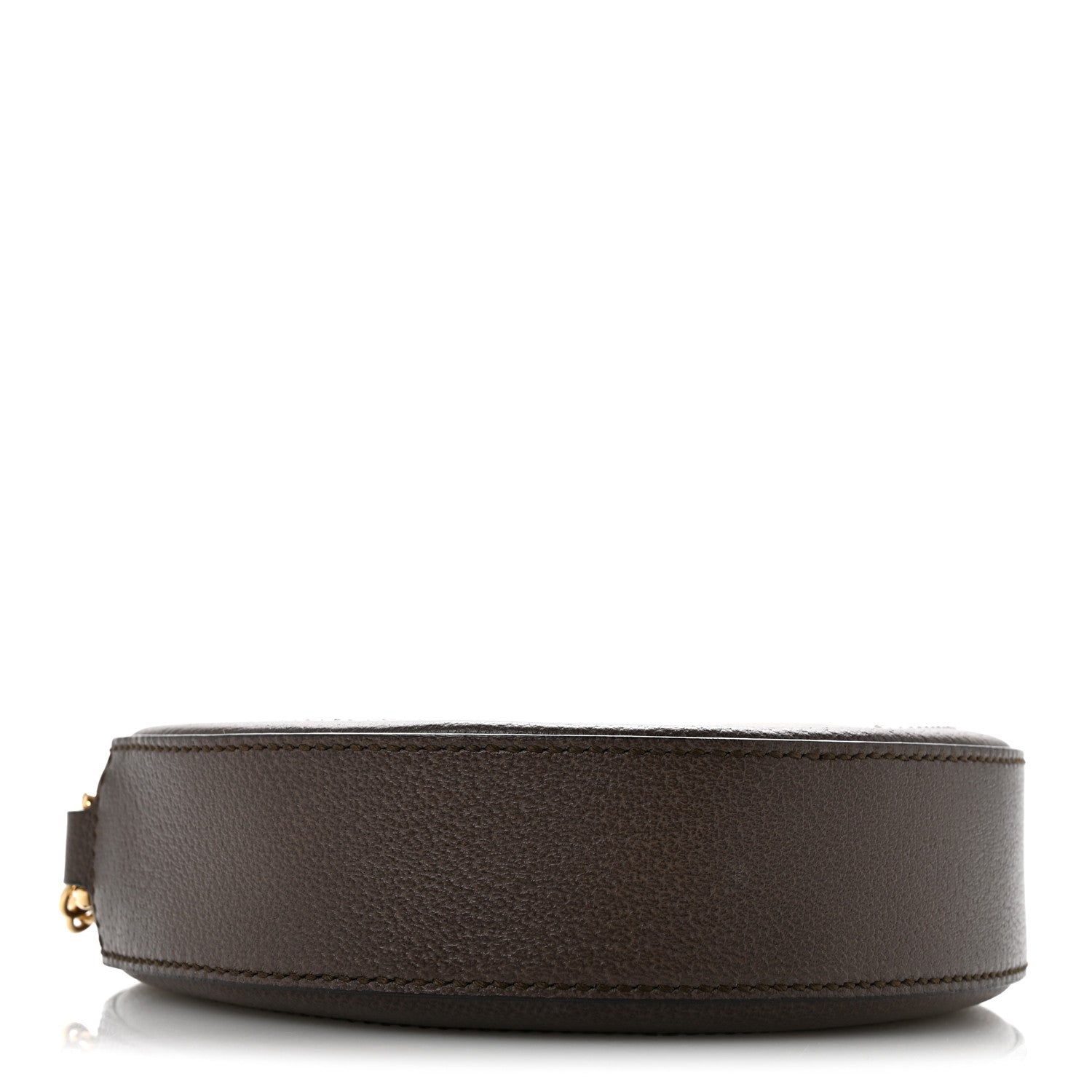 Gucci GG Supreme Monogram Web Mini Ophidia Round Shoulder Bag Brown 4 of 12