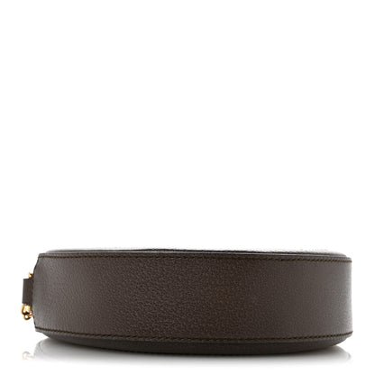 Gucci GG Supreme Monogram Web Mini Ophidia Round Shoulder Bag Brown 4 of 12